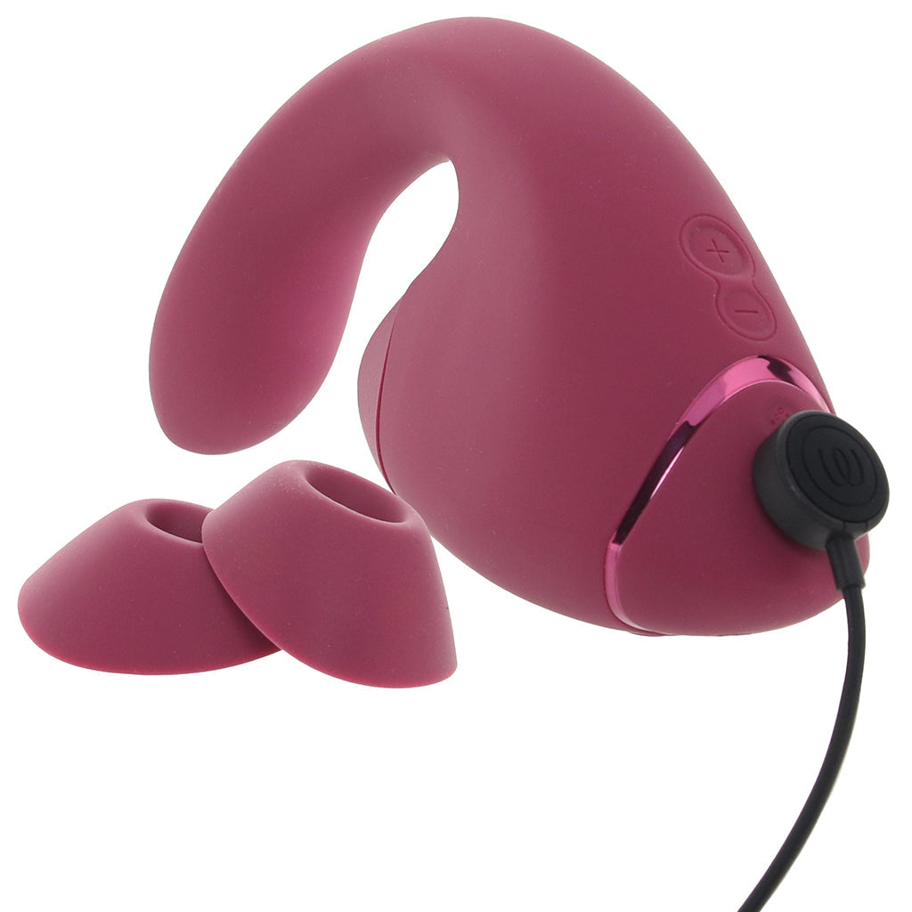Womanizer Womanizer Next Duo Clitoral Suction & G-Spot Vibe in Pink - Vibrators - HoneyHugs Canada (View 5)