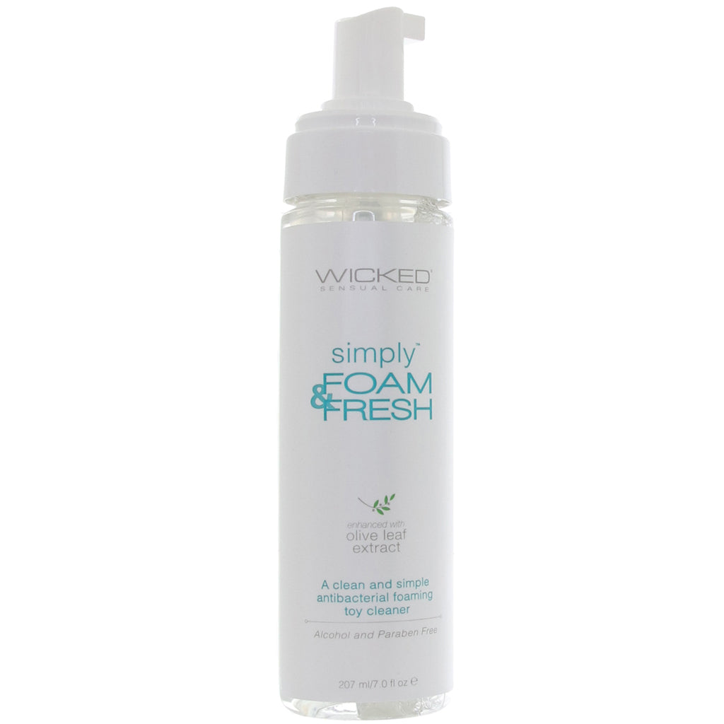 Wicked Sensual Care Simply Foam N' Fresh Alcohol Free Toy Cleaner in 7oz/207ml - Vibrators - HoneyHugs Canada
