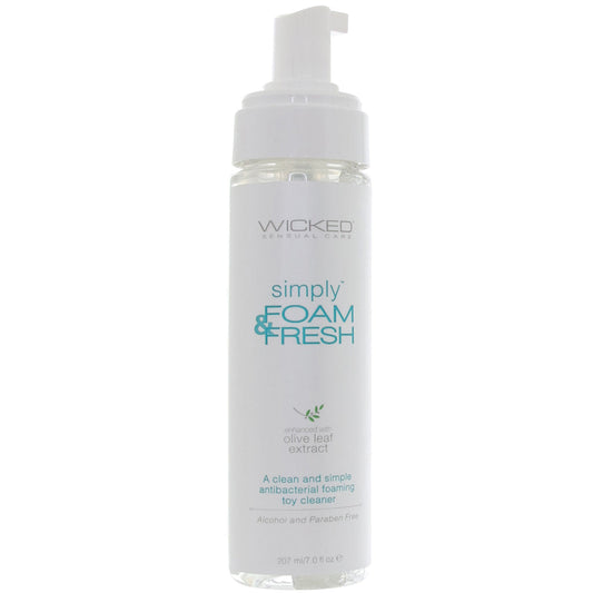 Wicked Sensual Care Simply Foam N' Fresh Alcohol Free Toy Cleaner in 7oz/207ml - Vibrators - HoneyHugs Canada
