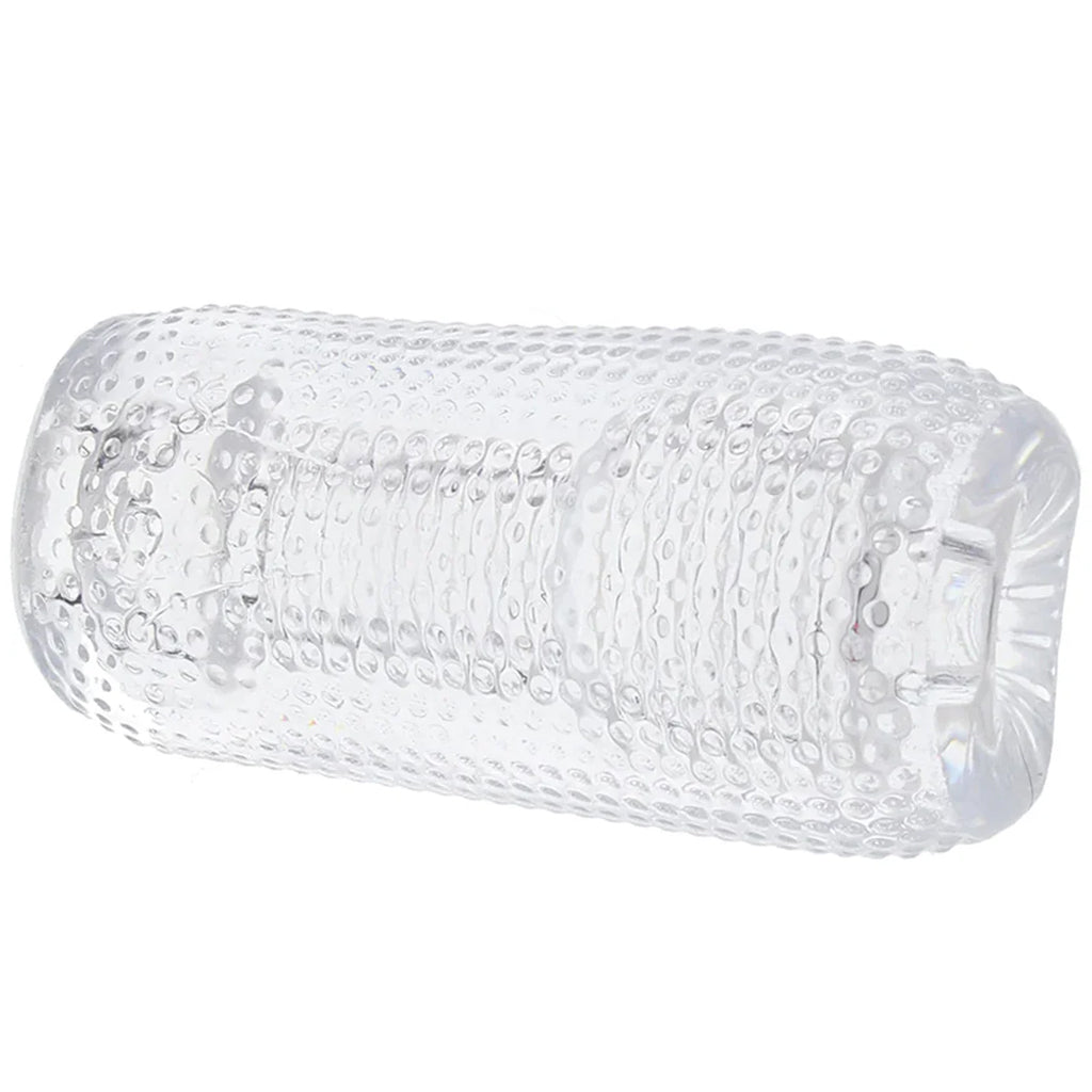 Maia Royce Crystal Masturbator in Clear - Male Masturbators - HoneyHugs Canada