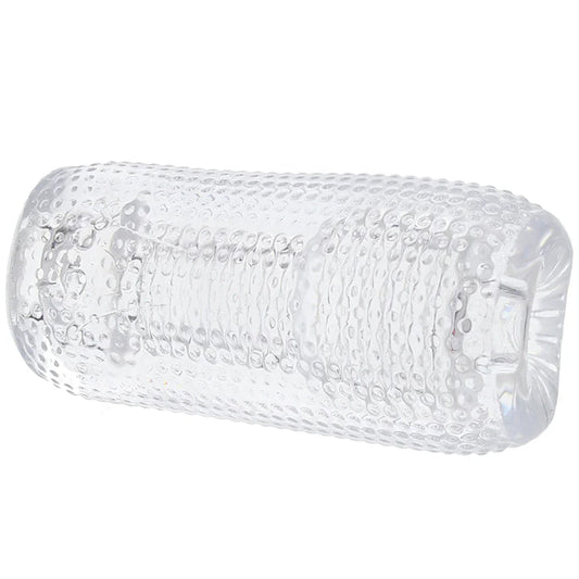 Maia Royce Crystal Masturbator in Clear - Male Masturbators - HoneyHugs Canada