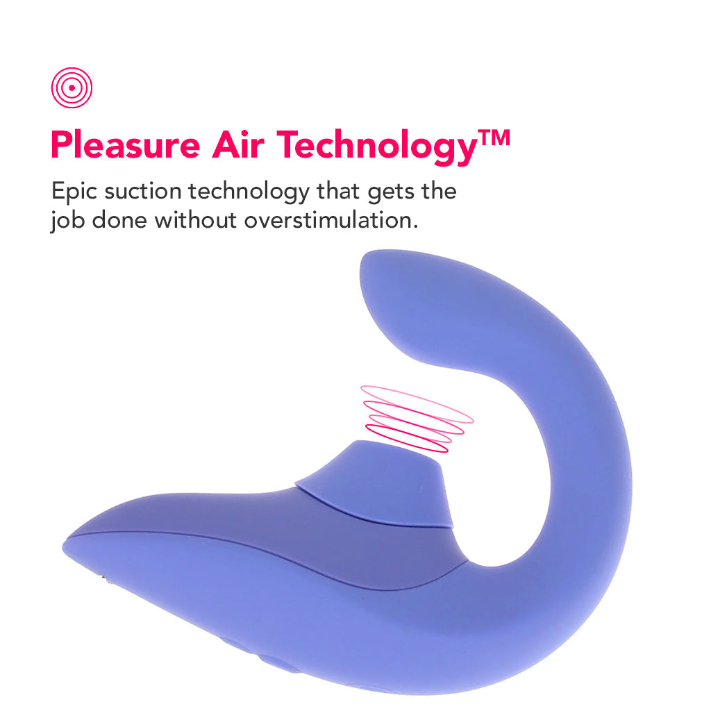Womanizer Blend Dual Stimulator in Blue
