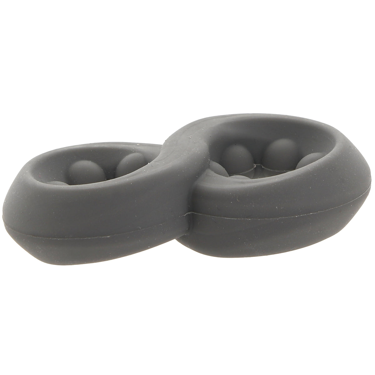 Alpha Liquid Silicone Beaded Crazy 8 Ring