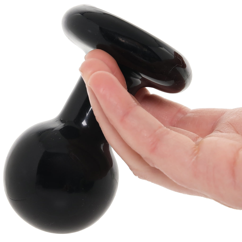 The Classic Round 3 Piece Butt Plug Set in Black