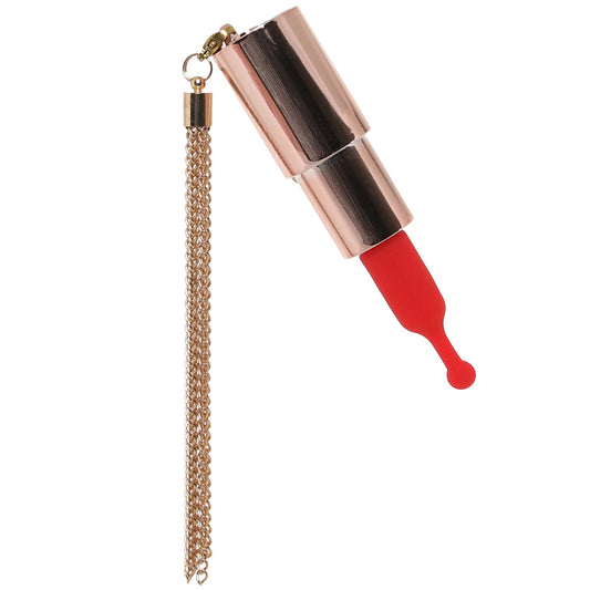 Loveline Loveline Diamond Lipstick Vibe with Attachments - Vibrators - HoneyHugs Canada (View 2)