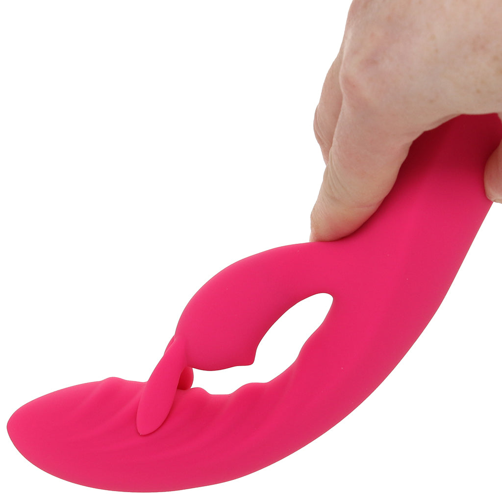 Blush Sexy Things Wild Lust Ribbed Rabbit Vibe - Vibrators - HoneyHugs Canada (View 8)