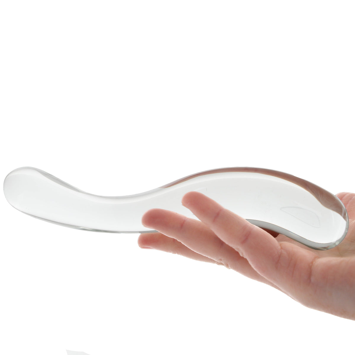 Clarity Celestial Curve Glass Dildo