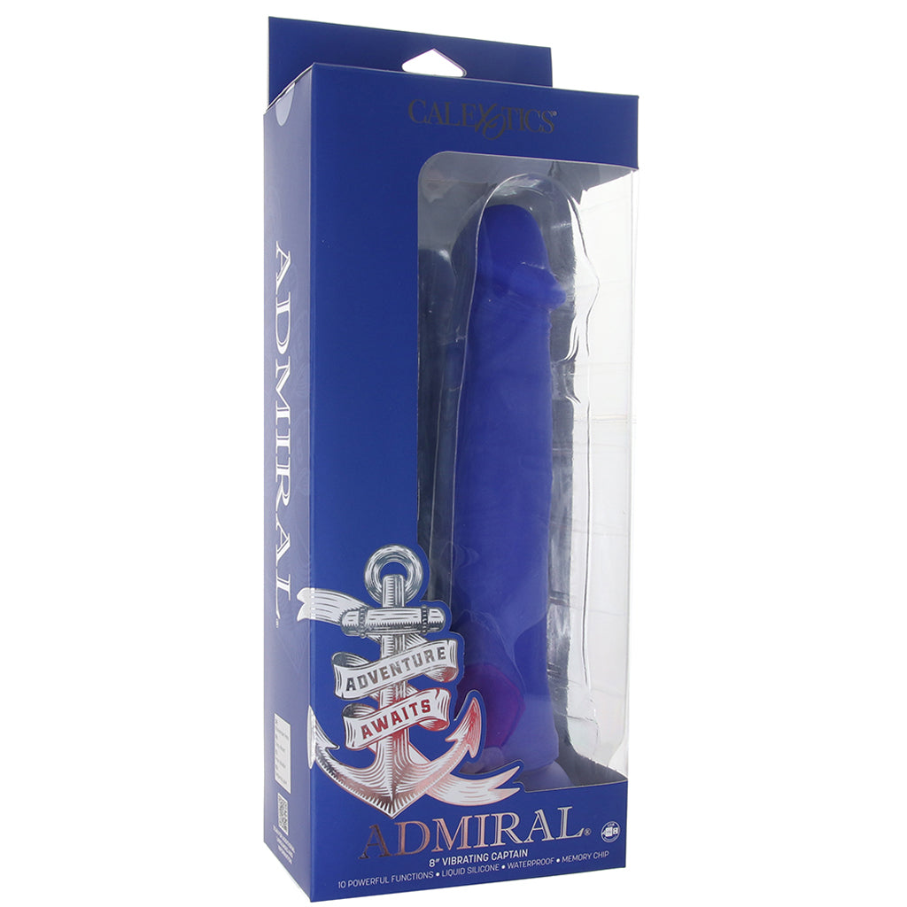 Admiral Admiral 8 Inch Vibrating Captain Dildo - Vibrators - HoneyHugs Canada (View 6)