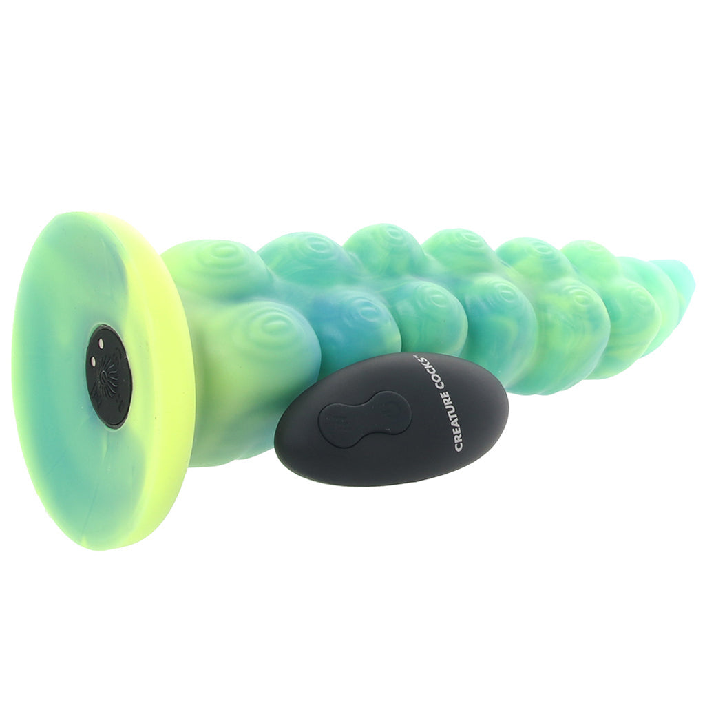 Creature Cocks Creature Cocks Squirmer Thrusting & Vibrating Dildo - Vibrators - HoneyHugs Canada (View 5)
