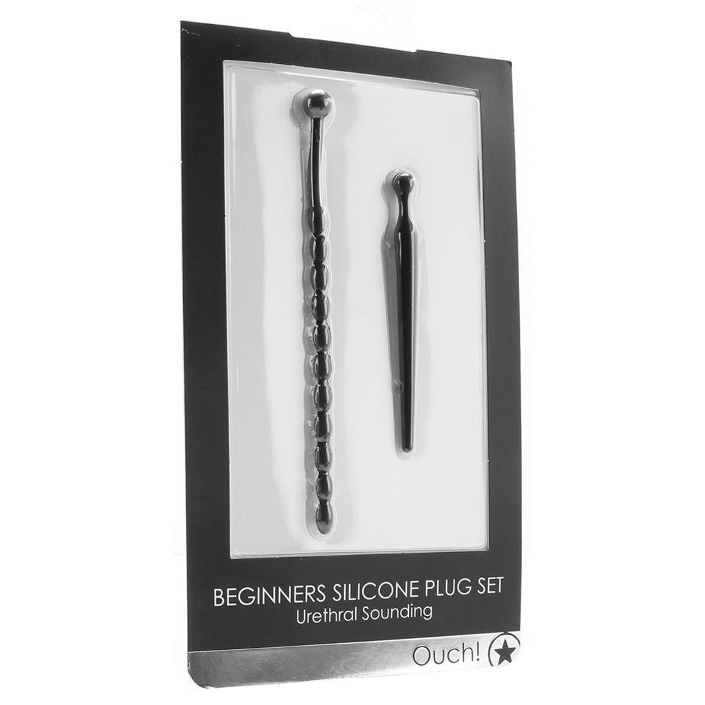 Ouch! Beginners Silicone Urethral Sounding Set - Explore Intimate Pleasure