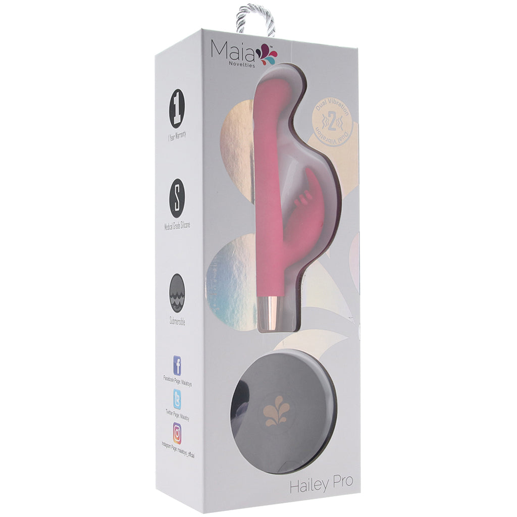 Maia Hailey Pro Wireless Charging Rabbit Vibe - Vibrators - HoneyHugs Canada (View 6)