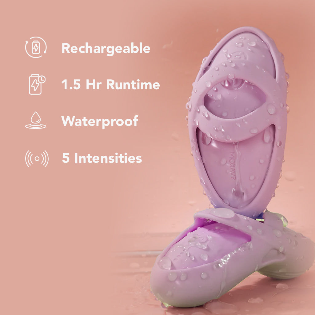 Echo 2 Flexible Panty and Finger Vibe in Pink Lilac