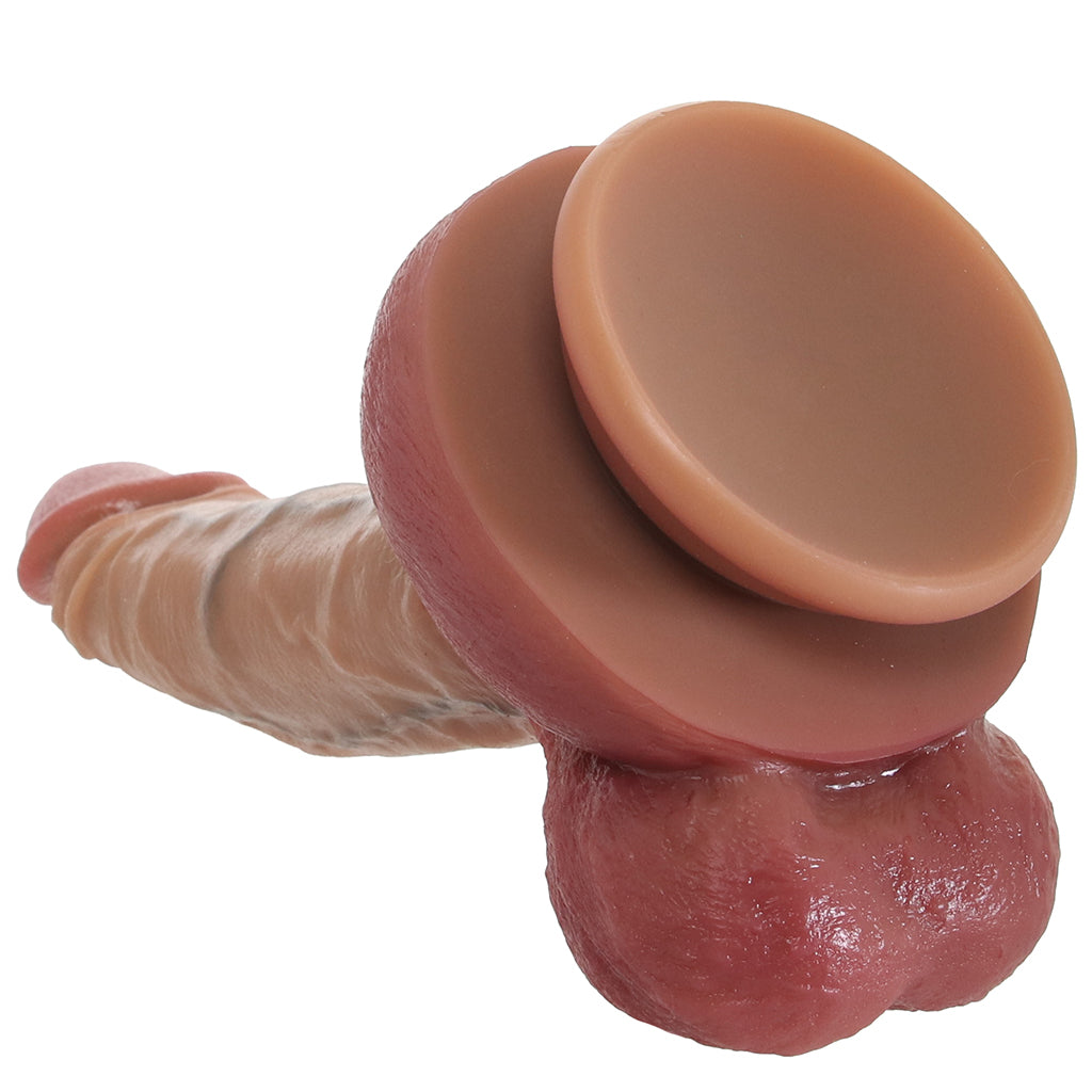Master Series 9 Inch Silicone Dildo with Harness