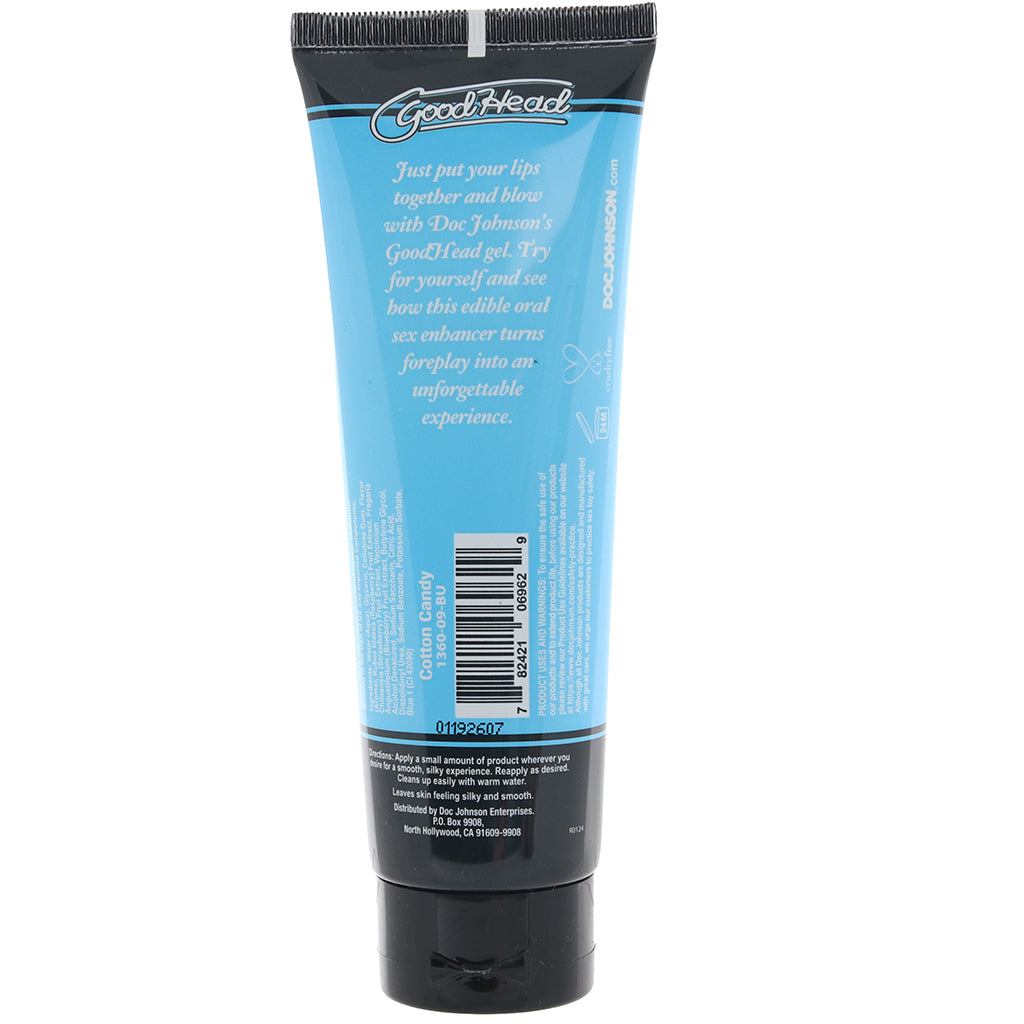 GoodHead Oral Delight Gel 4oz/113g in Cotton Candy