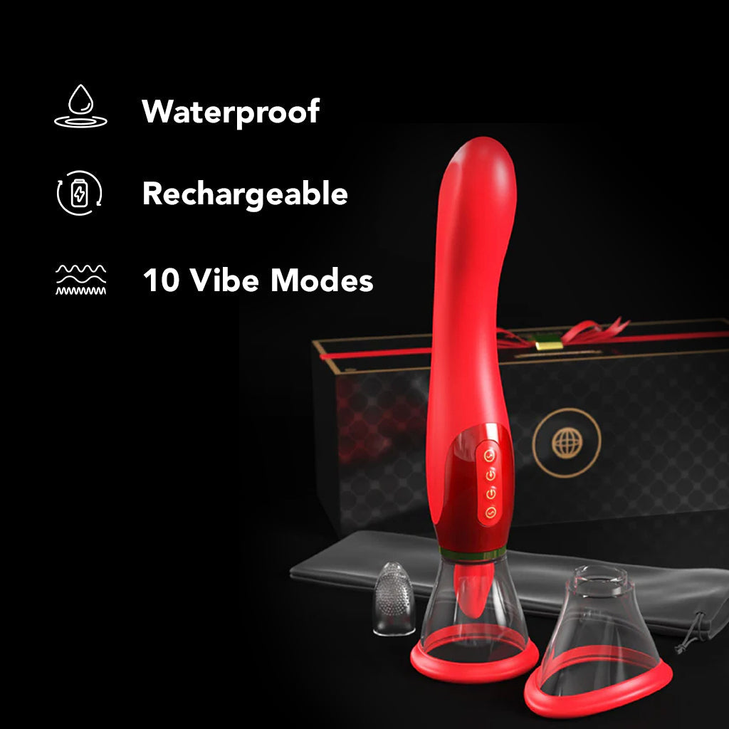 Luxury Edition Ultimate Pleasure Clitoral Pump Vibe