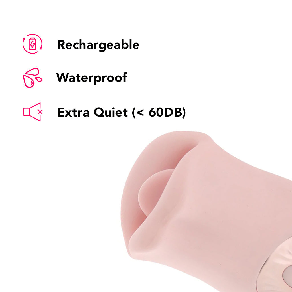 Loveline Kiss Dual Action Suction Vibe