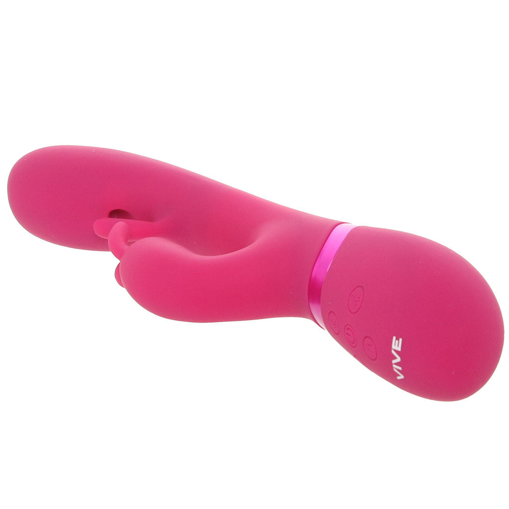 Vive Tama Pink Rabbit Vibrator: Triple Action G-Spot & Clitoral Bliss