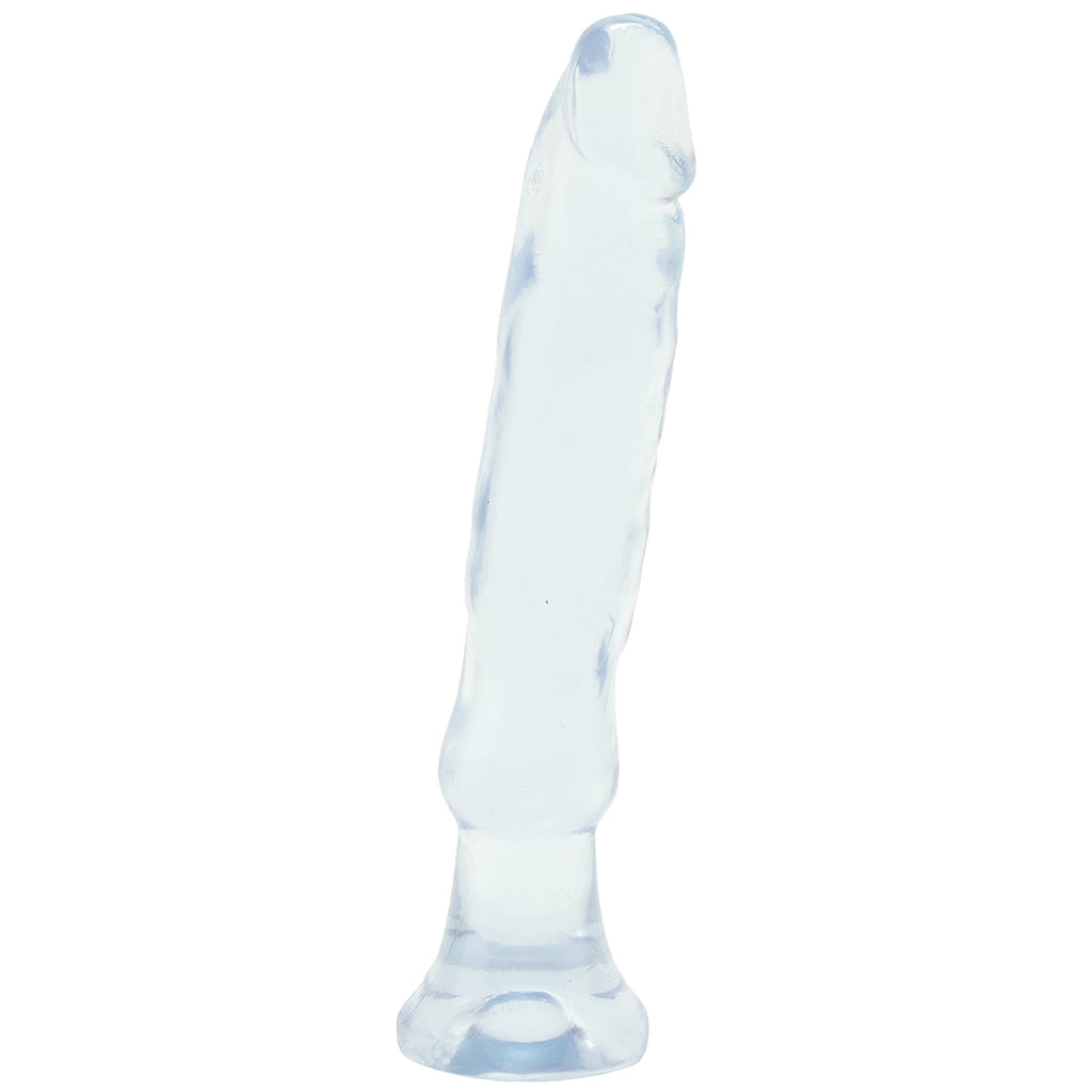 Crystal Jellies Anal Starter Dildo in Clear
