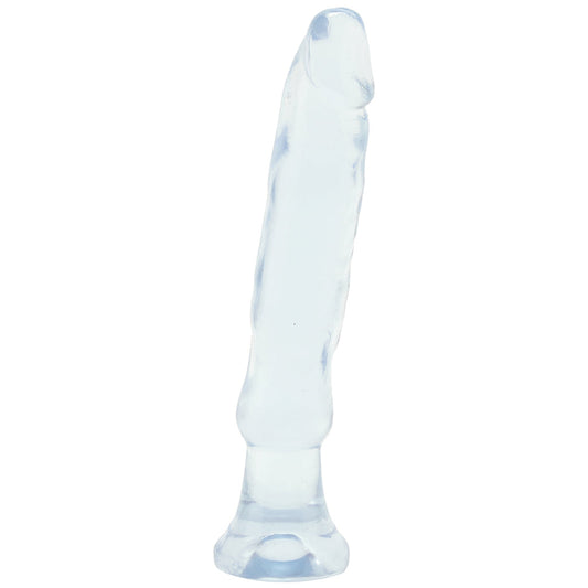 Crystal Jellies Anal Starter Dildo in Clear