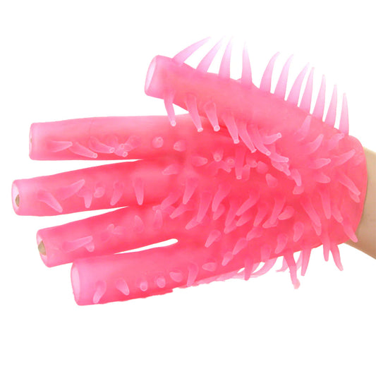 Nasstoys Masturbating Glove in Pink - Male Masturbators - HoneyHugs Canada (View 2)