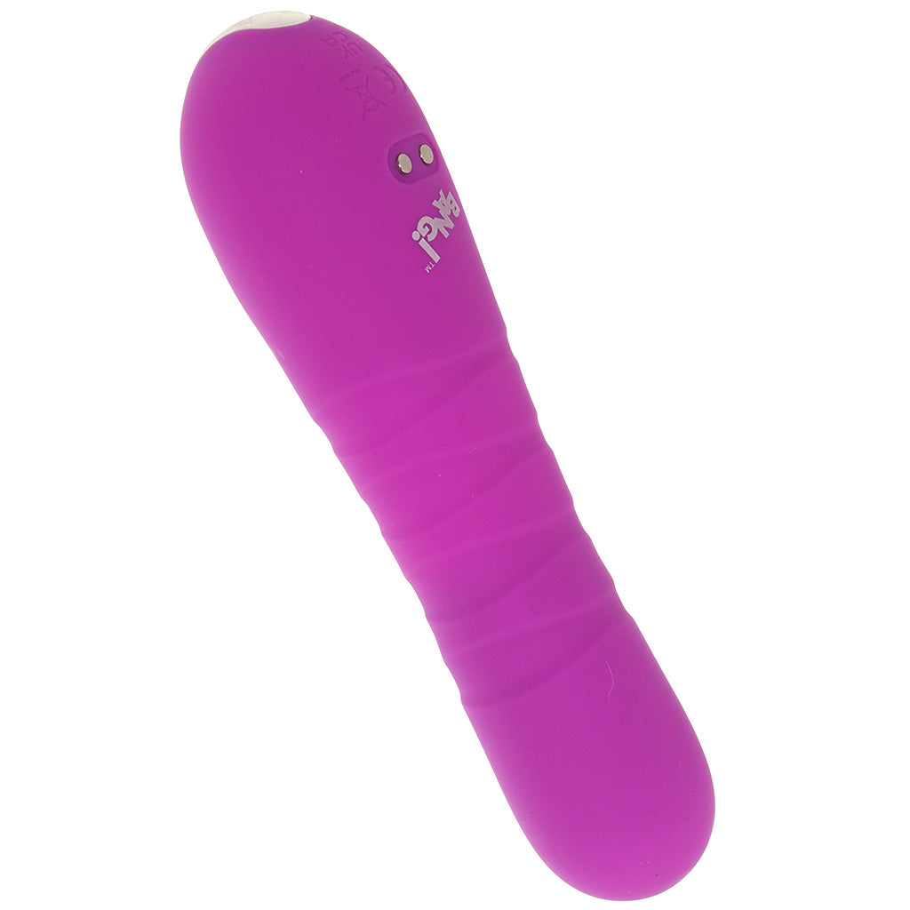 Bang! Thrusting Silicone Vibe in Purple