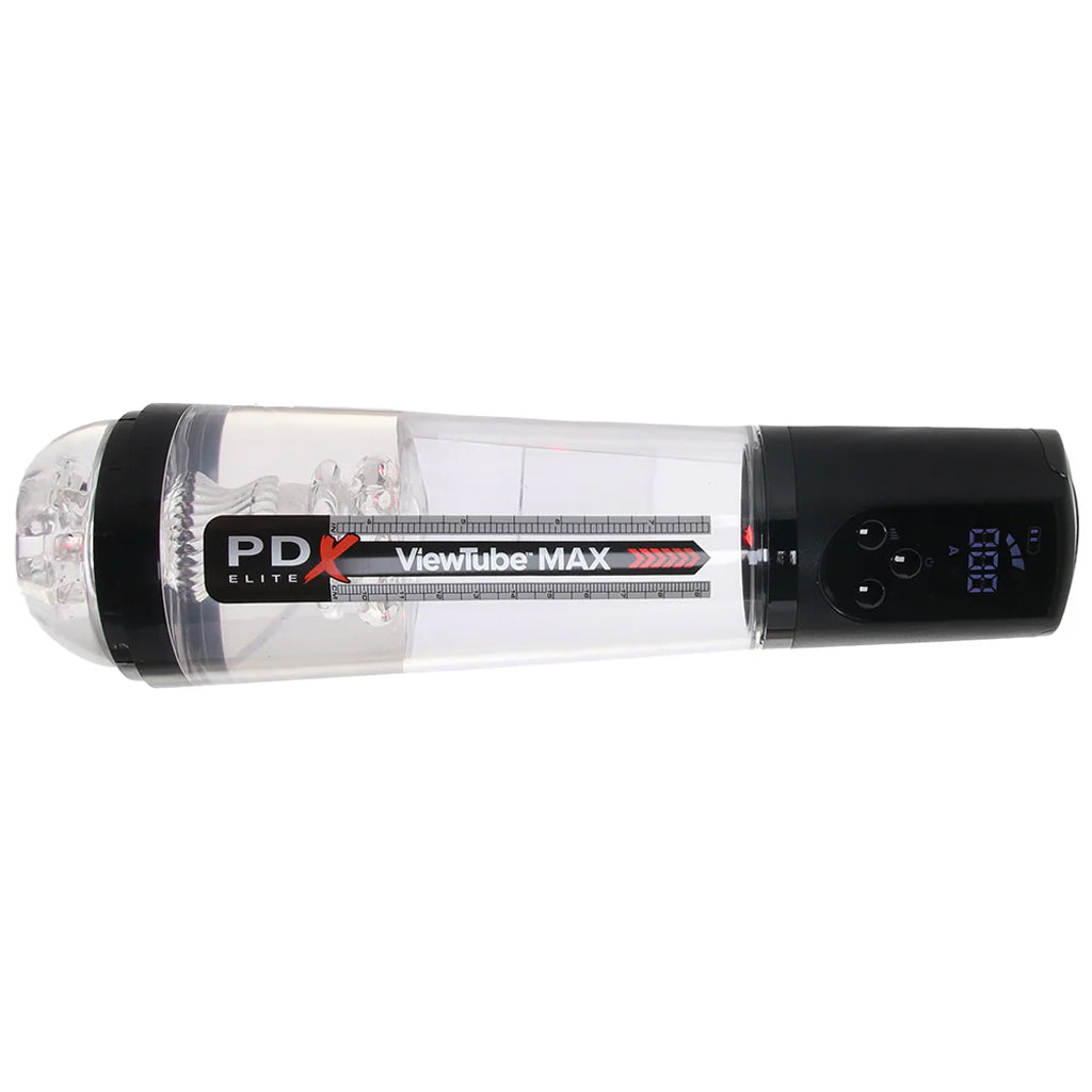 Pipedream PDX Elite ViewTube Max View Suction Stroker - Male Masturbators - HoneyHugs Canada (View 3)