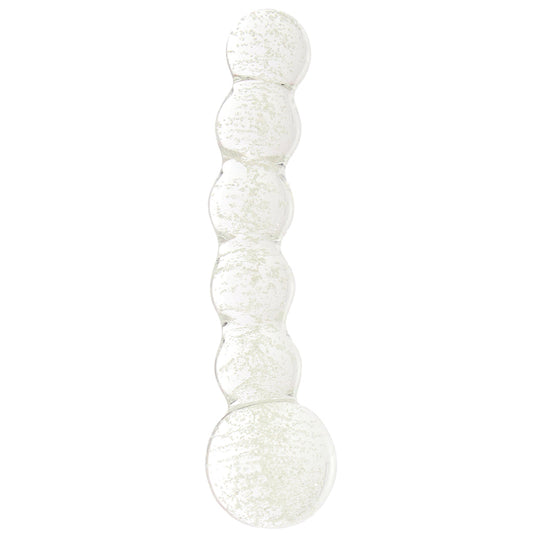 Whipsmart Glow In The Dark Beaded Glass Dildo