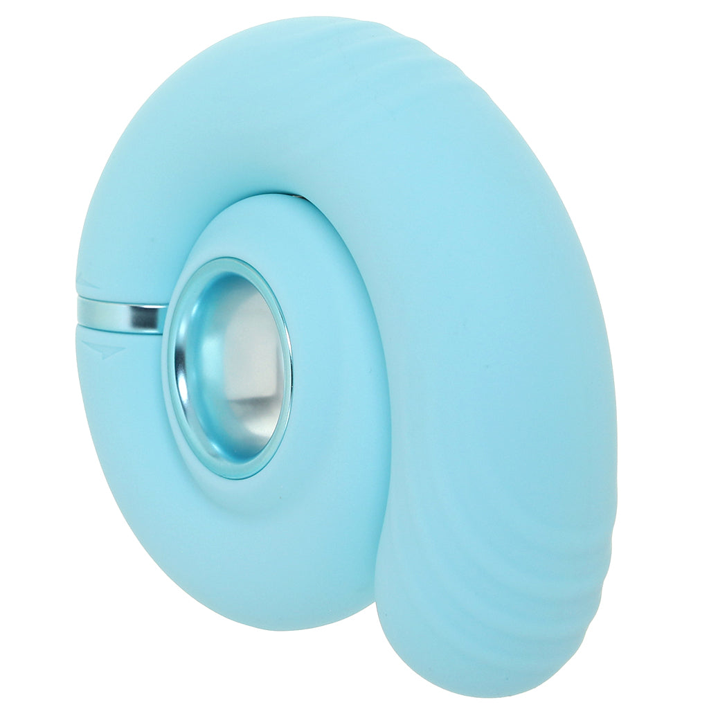 Loveline Loveline Gyre Vibrating Swirl Vibe in Blue - Vibrators - HoneyHugs Canada (View 2)
