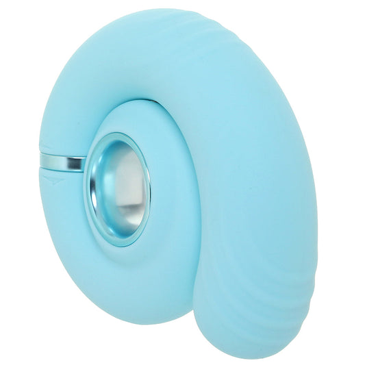 Loveline Loveline Gyre Vibrating Swirl Vibe in Blue - Vibrators - HoneyHugs Canada (View 2)