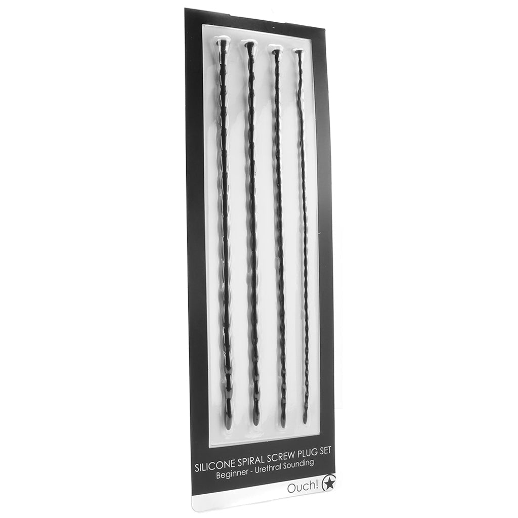 Elevate Your Exploration: Ouch! Silicone Spiral Sounding Set for Discerning Beginners