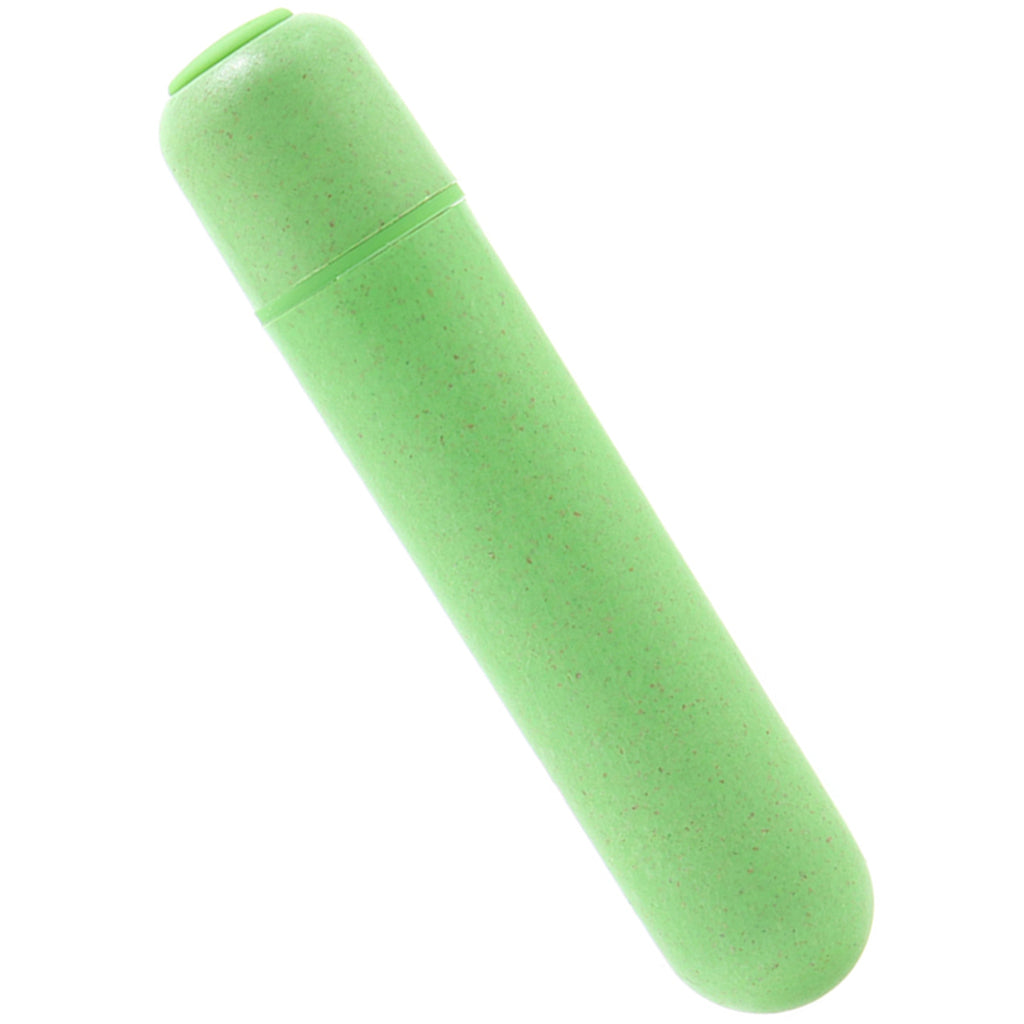 gaia Gaia BioFeel Biodegradable Bullet Vibe in Green - Vibrators - HoneyHugs Canada (View 2)