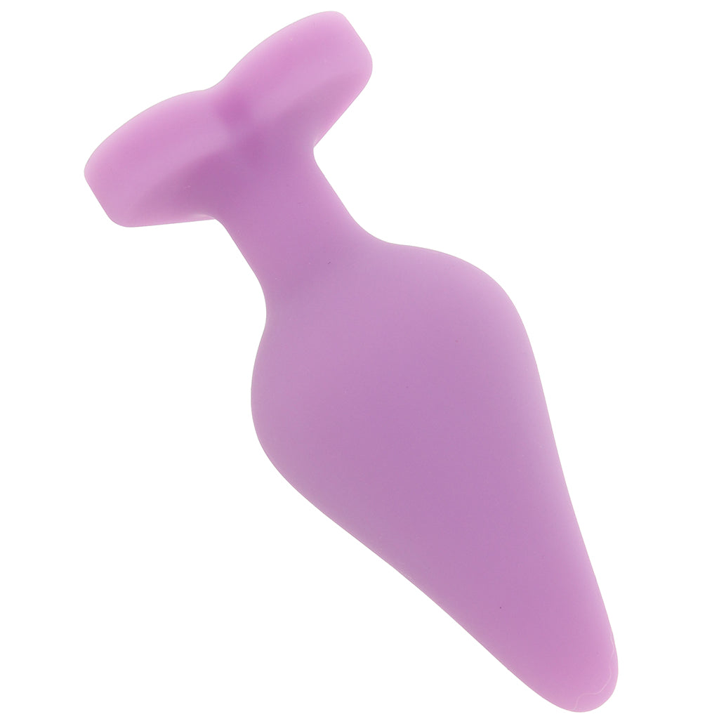 Blush Candy Hearts 'F**k Me' Medium Butt Plug in Purple – Sweet Anal Sensation
