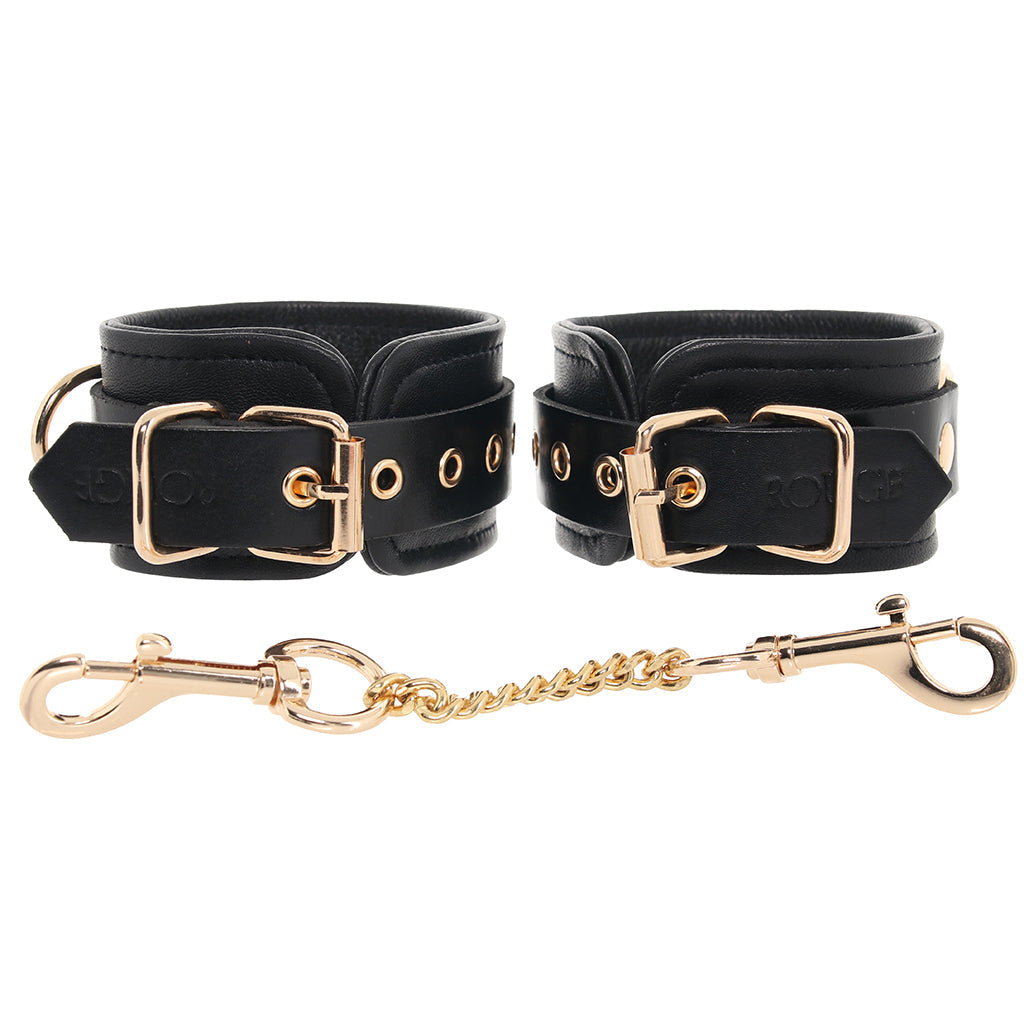Leather Ankle Cuffs