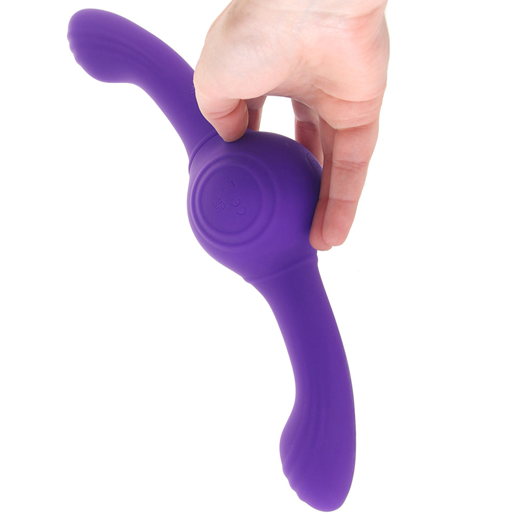 Evolved Novelties Our Gyro Vibe Dual Ended Gyrating Vibe - Vibrators - HoneyHugs Canada (View 4)