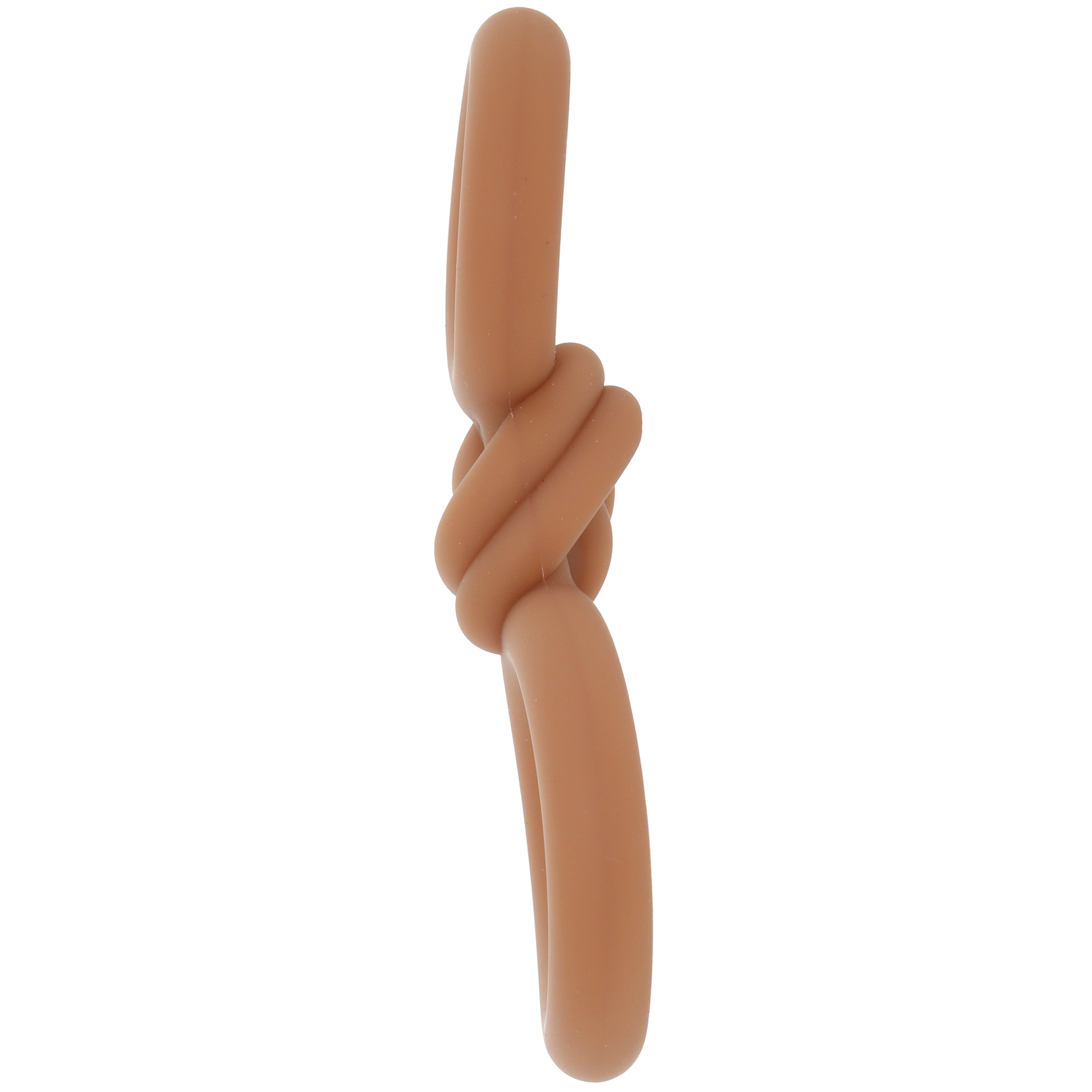 Cooper Liquid Silicone Dual Super Stretch C-Ring in Tan