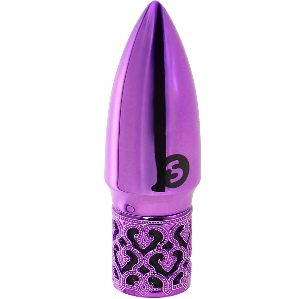 Shots Toys Royal Gems Glitter Bullet Vibe in Purple - Vibrators - HoneyHugs Canada