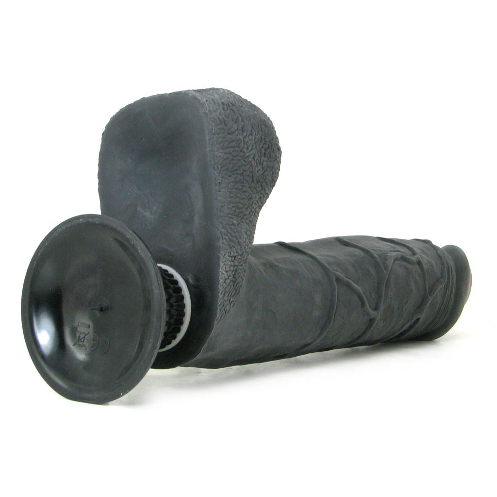 Real Feel Real Feel Deluxe 11 Inch Wall Banger Vibe in Black - Vibrators - HoneyHugs Canada (View 5)