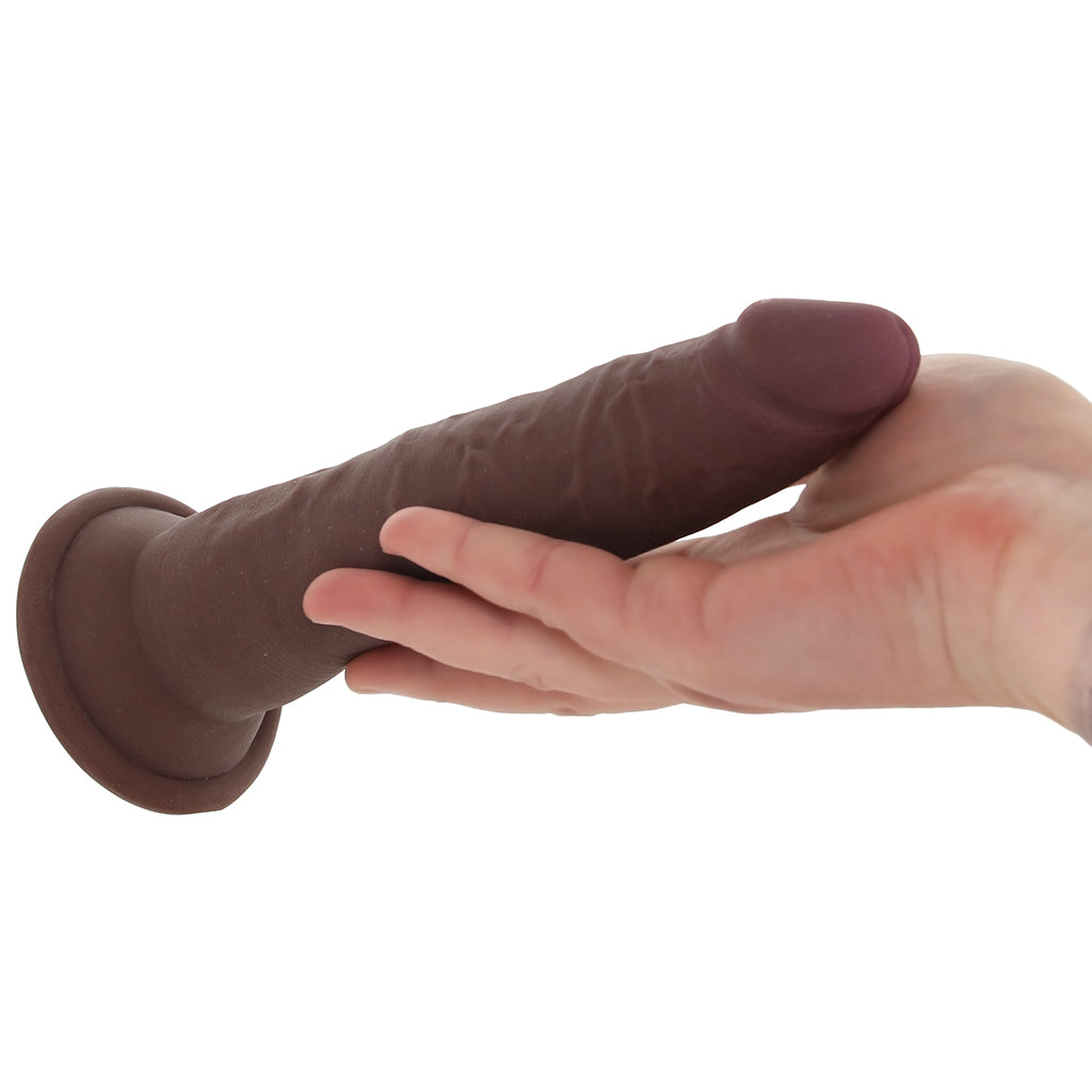 Jock Hard-Core 7 Inch Triple Density Dildo in Dark
