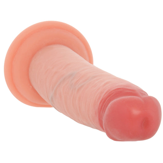 RealRock 6 Inch Dual Density Sliding Skin Dildo in Light