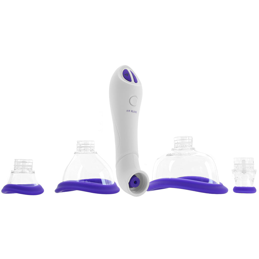 Doc Johnson Bloom Intimate Body Pump in Purple - Vibrators - HoneyHugs Canada (View 5)