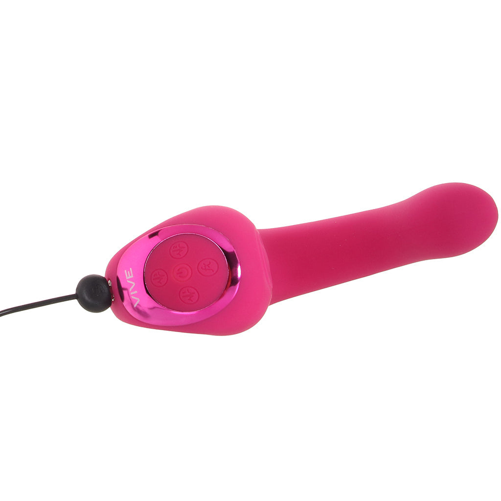 Shots Toys Riko Triple Thumping Finger Motion Vibe in Pink - Vibrators - HoneyHugs Canada (View 7)