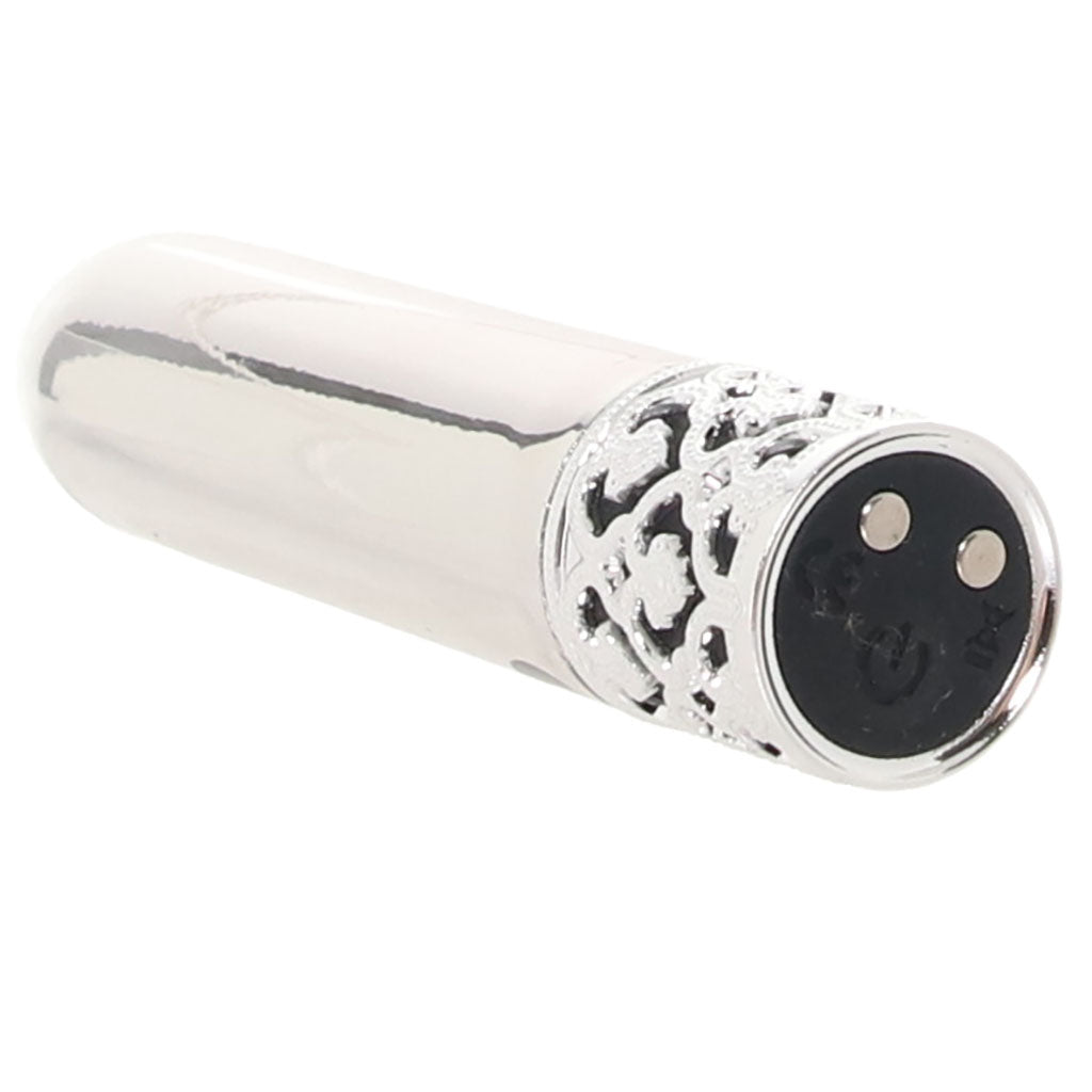Royal Gems Glitz Bullet Vibe in Silver