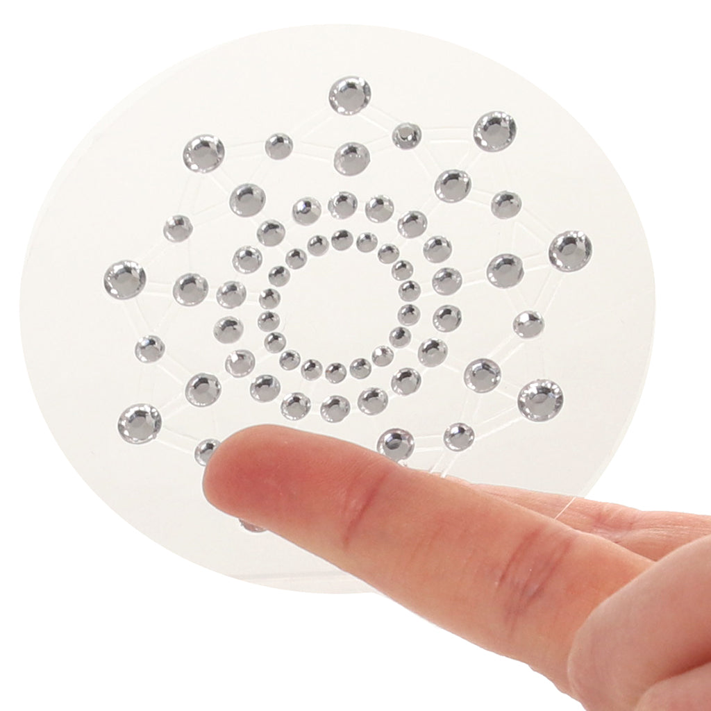Nipple Couture: Dazzling Iridescent Crystal Covers for Ultimate Glamour