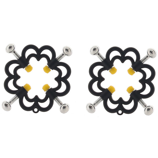 Boundless 4-Point Press Nipple Grips: Precision Pinch for Exquisite Sensation