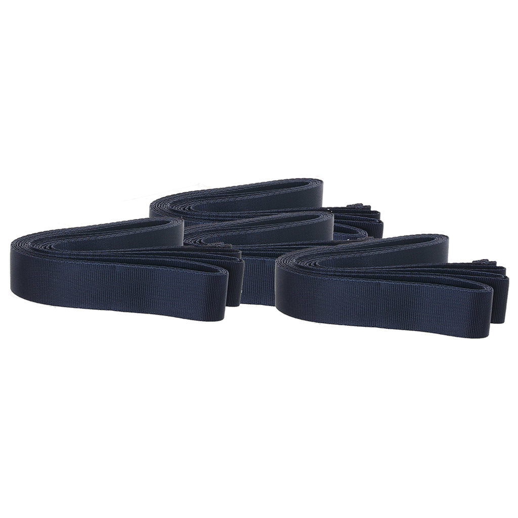 Bondage Couture Blue Tie Down Straps | Luxurious Vegan Leather Restraints