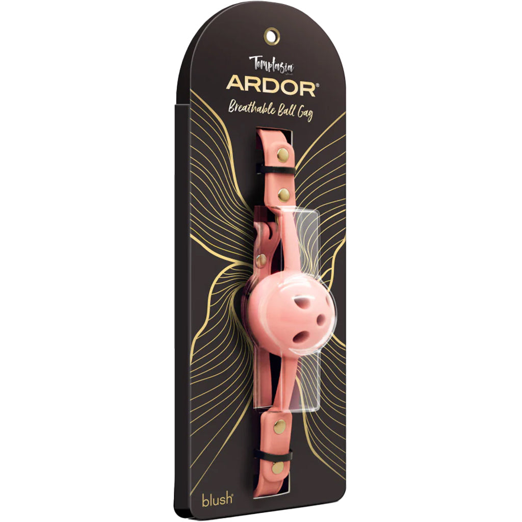 Temptasia Ardor Silicone Ball Gag in Pink