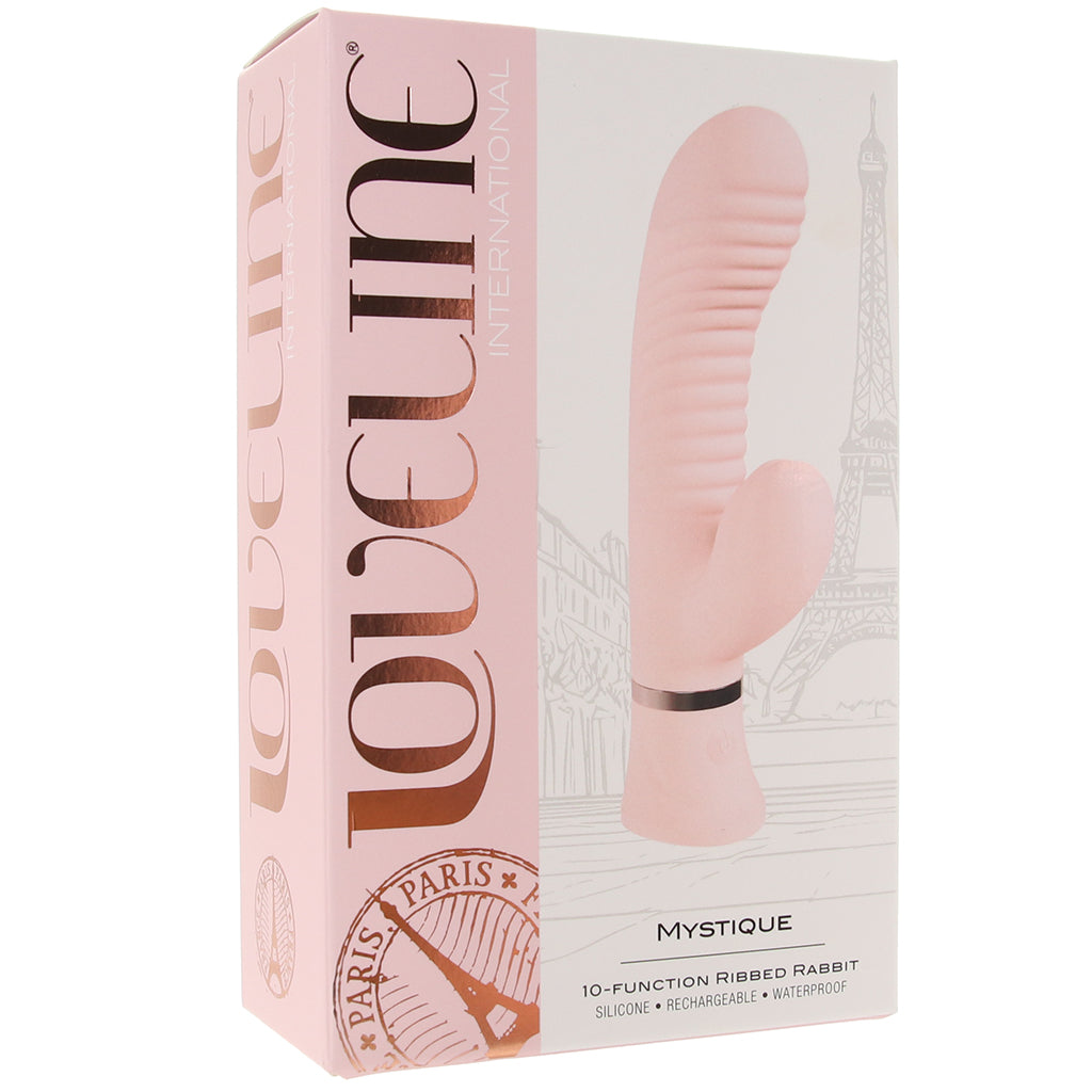 Loveline Mystique Ribbed Mini Rabbit Vibe
