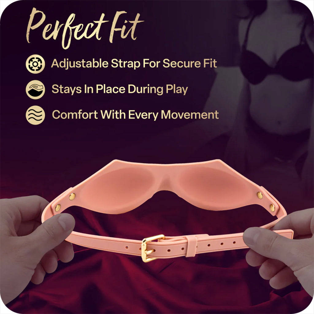 Temptasia Ardor Silicone Blindfold in Pink