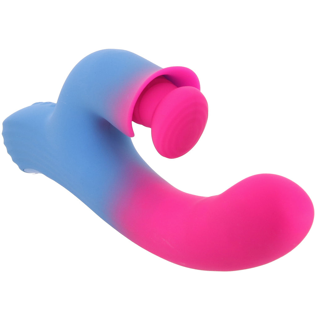 CalExotics Elation Thrusting Rabbit Vibe - Vibrators - HoneyHugs Canada (View 2)