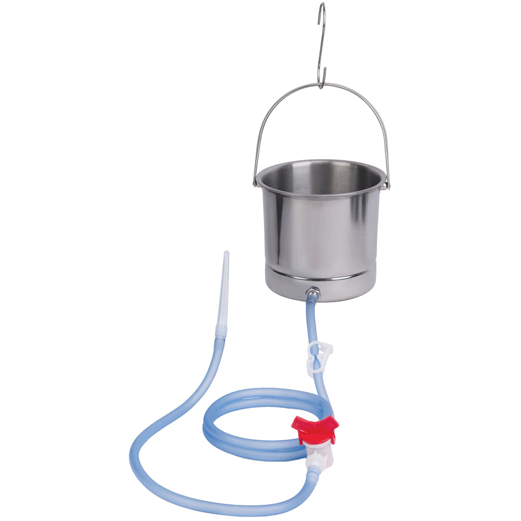 Aqua Clean 8 Piece Stainless Steel Bucket Set